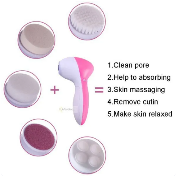Deep Clean 5 IN 1 Electric Facial Cleanser